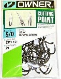 OWNER SSW CUTTING POINT PRO HOOKS 5311-151 CUT POINT OCTOPUS PRO PK 5/0 -  My Mates Outdoors