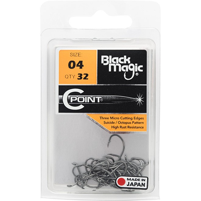 BLACK MAGIC TACKLE C-POINT 04 HOOK ECONOMY - My Mates Outdoors