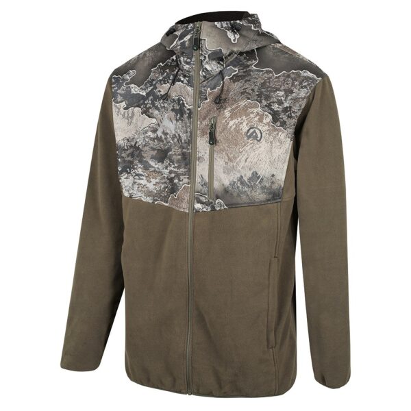 RIDGELINE ASCENT HALF SHELL JACKET EXCAPE CAMO/BEECH S