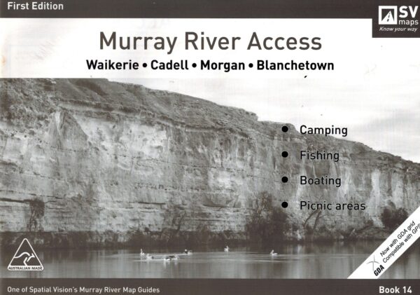 AFN MURRAY CHART MAP #14 WAIKERIE TO BLANCHTOWN | My Mates Outdoors