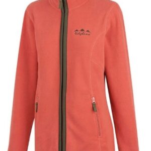 RL WOMENS LOWLAND ZIP FLEECE ROSE S (10)