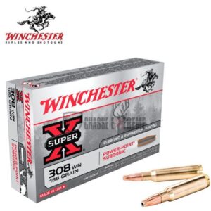 WINCHESTER POWER POINT 308 185GR SUBSONIC