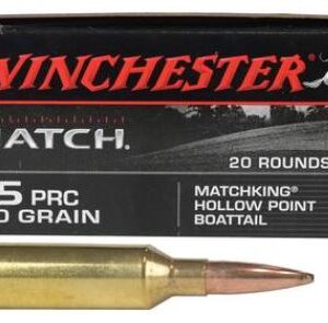 WINCHESTER MATCH 6.5PRC 140GR MATCHKING HP