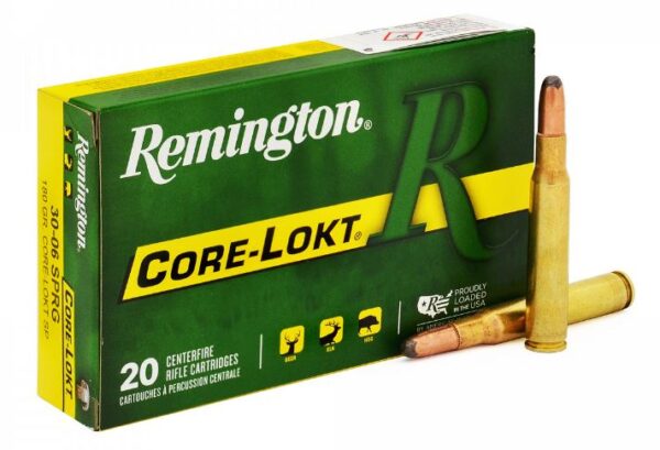 REMINGTON 30-06 180GR SP CORE LOKT