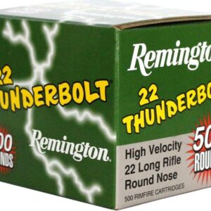 REMINGTON 22LR 40GR GV RN THUNDERBOLT 500PK 1255FPS