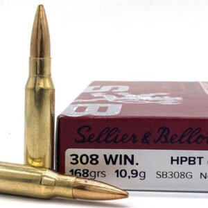 Sellier & Bellot .308 168GR HPBT