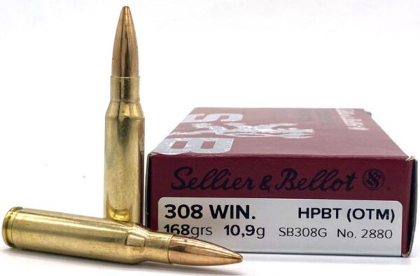 Sellier & Bellot .308 168GR HPBT