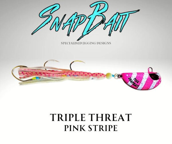 SNAPBAIT TRIPLE THREATS BKK EDITION - 80G PINK STRIPES