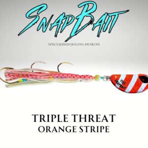 SNAPBAIT TRIPLE THREATS BKK EDITION - 80G ORANGE STRIPES