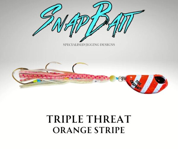 SNAPBAIT TRIPLE THREATS BKK EDITION - 80G ORANGE STRIPES