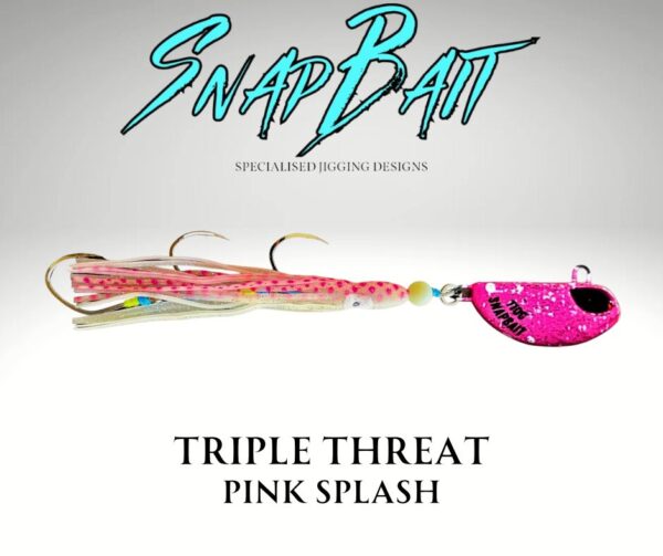 SNAPBAIT TRIPLE THREATS BKK EDITION - 80G PINK SPLASH