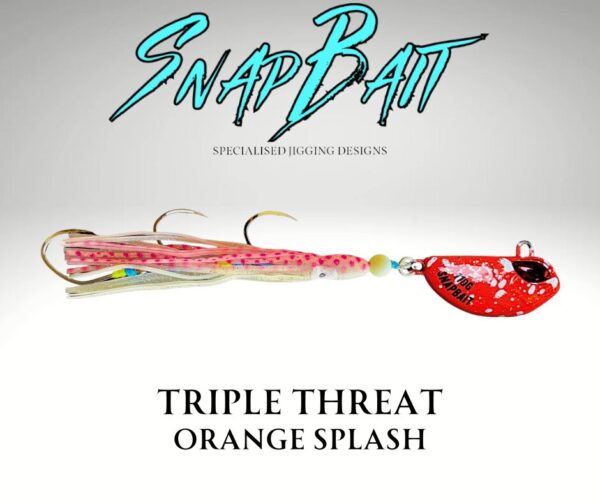 SNAPBAIT TRIPLE THREATS BKK EDITION - 80G ORANGE SPLASH