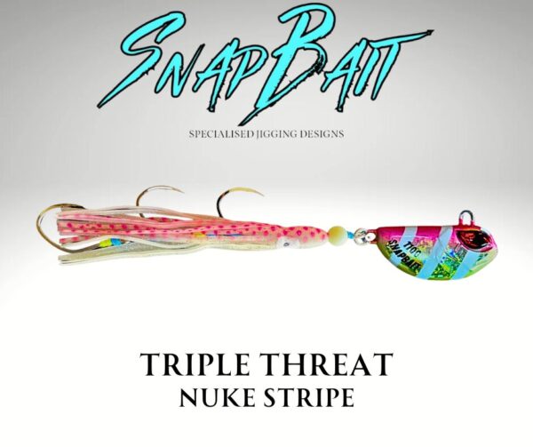 SNAPBAIT TRIPLE THREATS BKK EDITION - 80G NUKE STRIPES