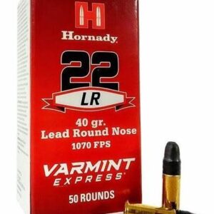 HORNADY 22LR 40GR LRN 50PK