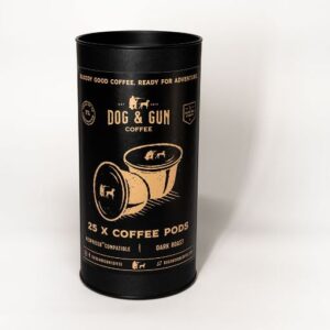 DOG & GUN COFFEE PODS (25PK) DARK