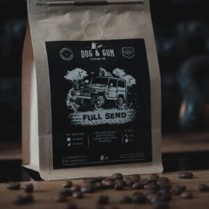 DOG & GUN FULL SEND 225G WHOLE BEANS