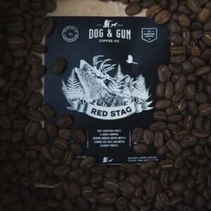 DOG & GUN WHOLE BEANS 225G - RED STAG