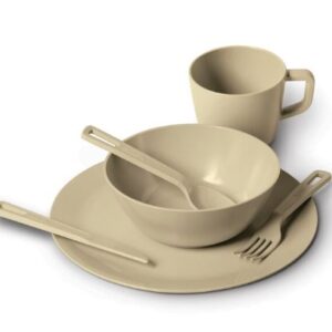 BAMBOO 1 PERSON DINNER SET CRM