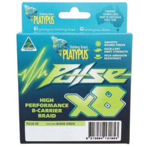 PLATYPUS PULSE X8 BRAID GREEN 150M 30LB