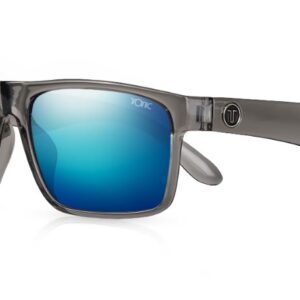 TONIC EYEWEAR OUTBACK TRANS SMOKE LITHIUM BLUE MIRROR GREY BASE