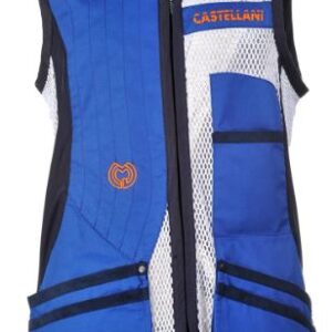 CASTELLANI SPORTING PRO VEST MENS MEDIUM WHITE/NAVY