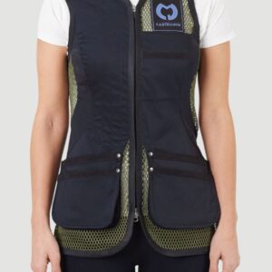 CASTELLANI SPORTING PRO VEST WOMENS MEDIUM GREEN/BLACK