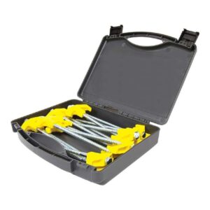 16PC Screw in Tent Peg set