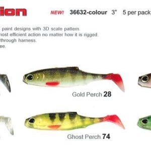 BIWAA SUBMISSION 3" GHOST RAINBOW 5PK