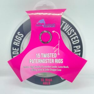 Spool Rig - 15 Twisted Paternoster Rigs 15lb