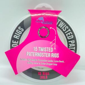 Spool Rig - 15 Twisted Paternoster Rigs 30lb